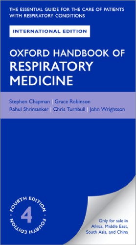 Oxford Handbook Of Respiratory Medicine 4th Edition Stephen Chapman