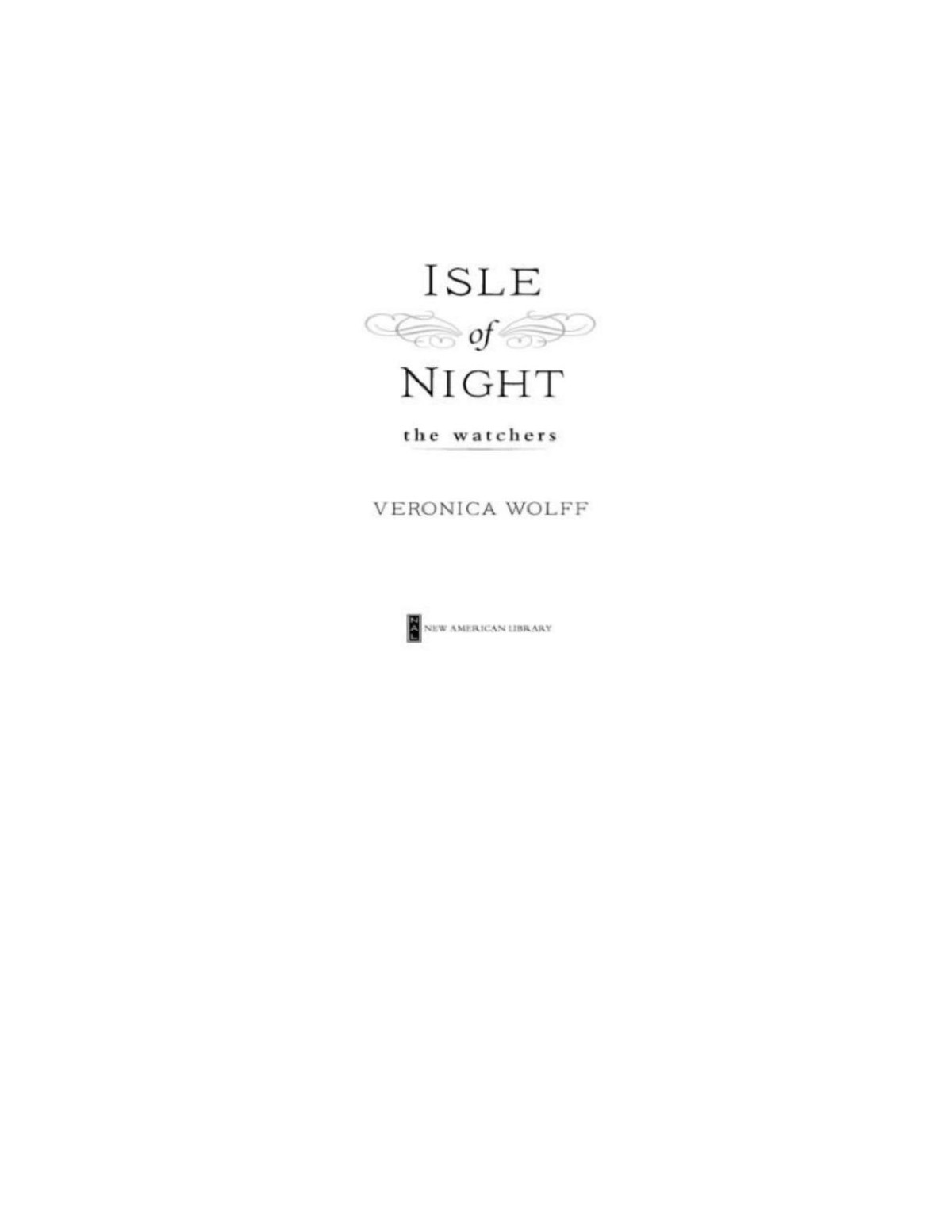 Isle Of Night Veronica Wolff Veronica Wolff