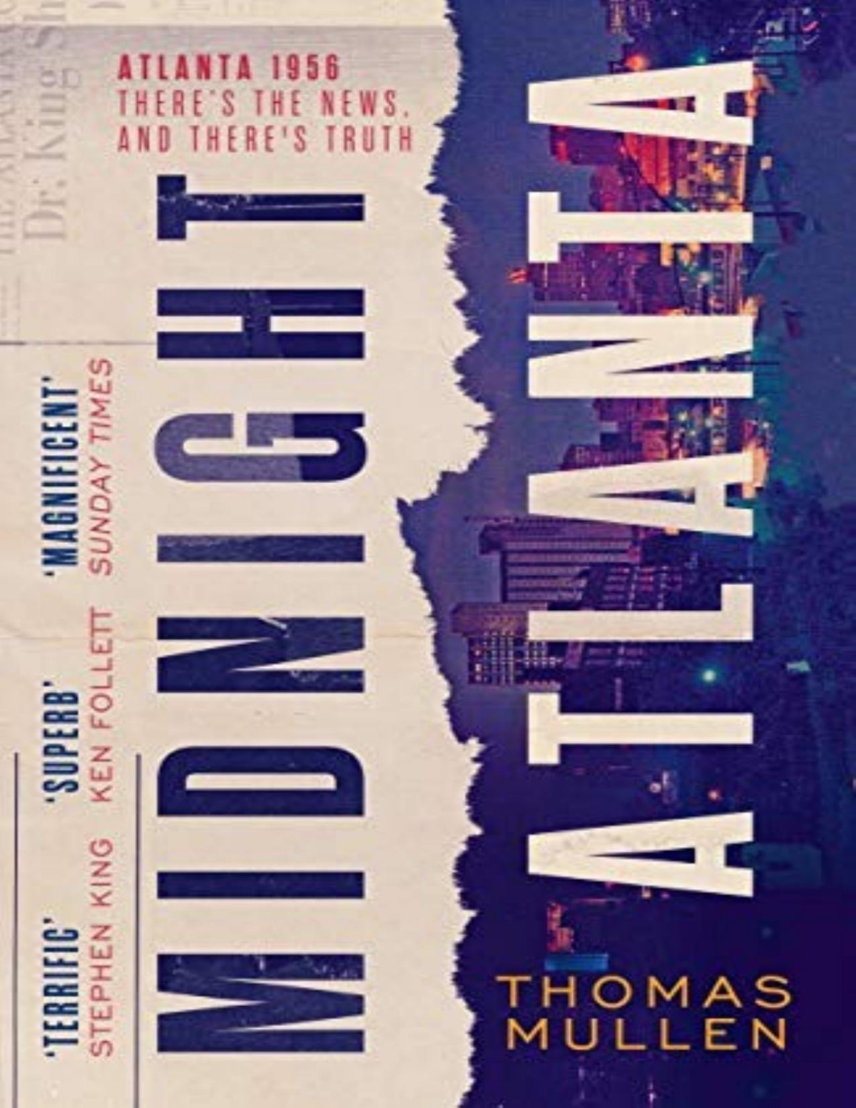 Midnight Atlanta Darktown Thomas Mullen Mullen Thomas
