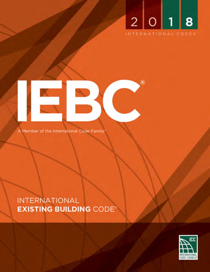 International Existing Building Code International Code Council Series 2018 1st Edition International Code Council