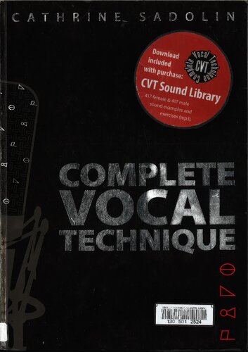 Complete Vocal Technique Cathrine Sadolin Henrik Kjelin