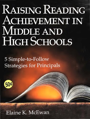 Raising Reading Achievement In Middle And High Schools Five Simpletofollow Strategies For Principals Elaine K Mcewanadkins