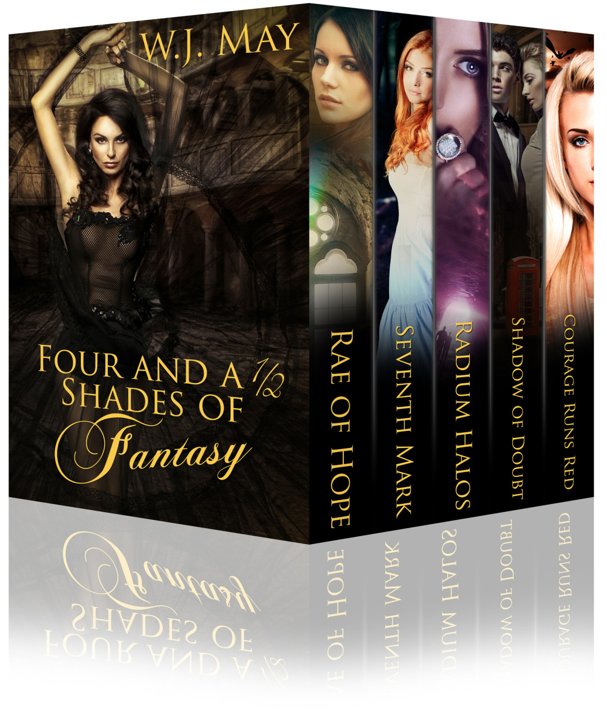 Four And A Half Shades Of Fantasy Anthology 5 Paranormal Romance Urban Fantasy Books Including Vampire Werwolves Witches Tattoos Supernatural Powers And More May