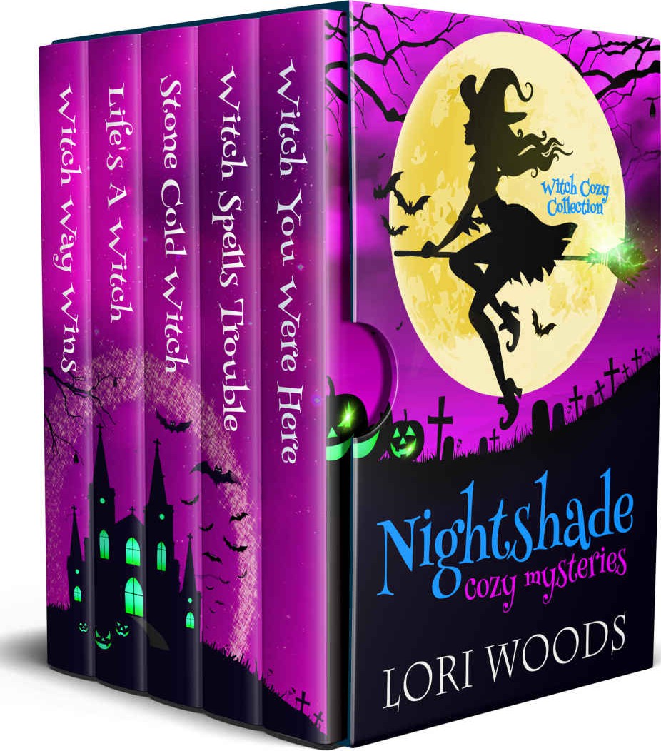 Nightshade Cozy Mysteries A Witch Cozy Collection Books 1 5 Lori Woods Woods