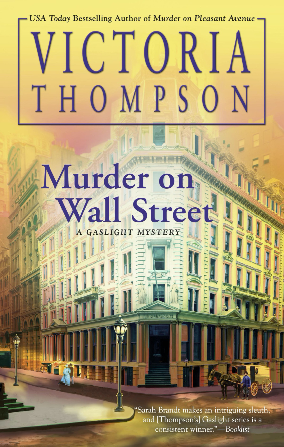 Murder On Wall Street Gaslight Cozy Mysteries 24 Kindle Victoria Thompson