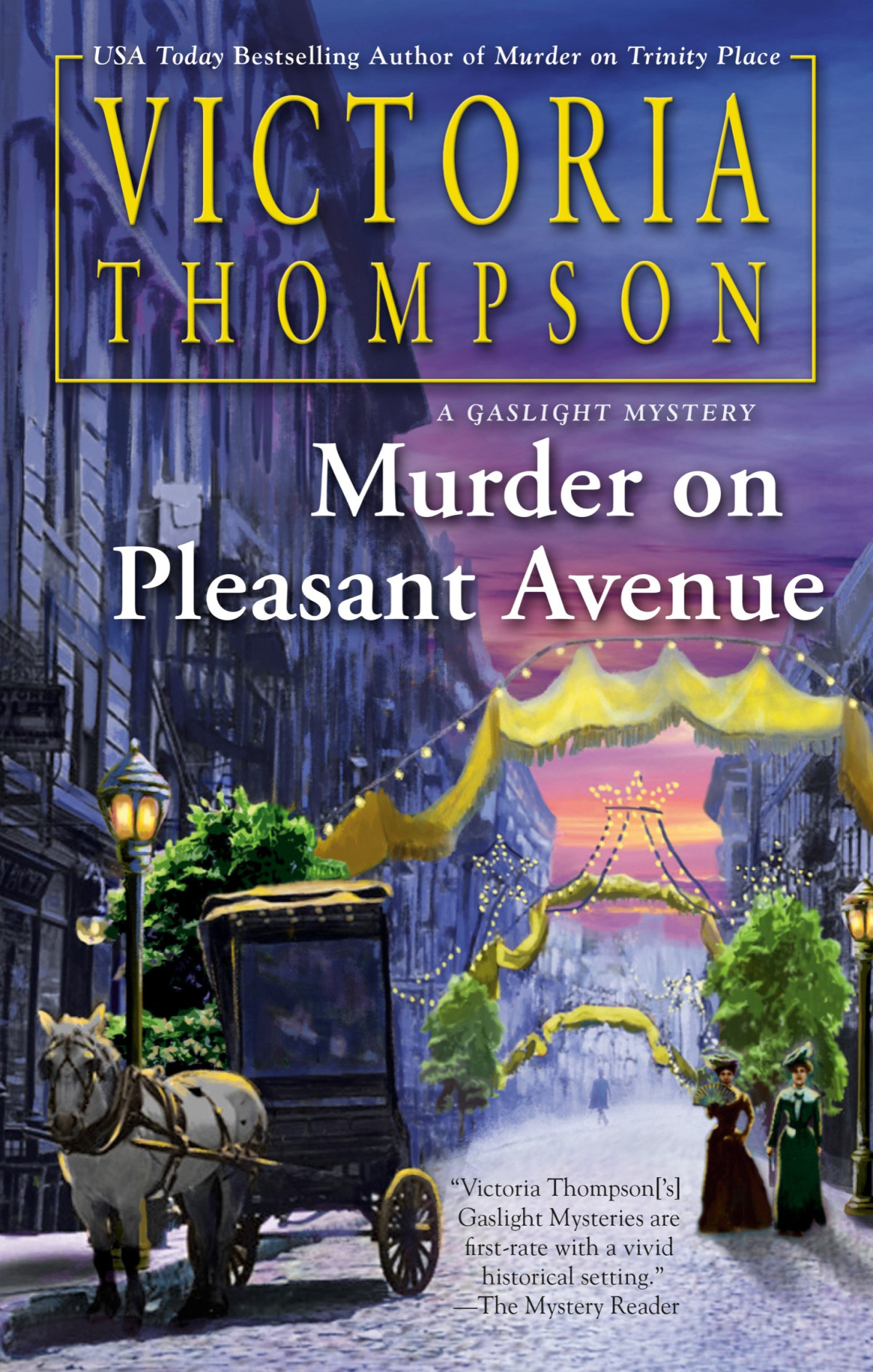 Murder On Pleasant Avenue Gaslight Cozy Mystery 23 Kindle Victoria Thompson