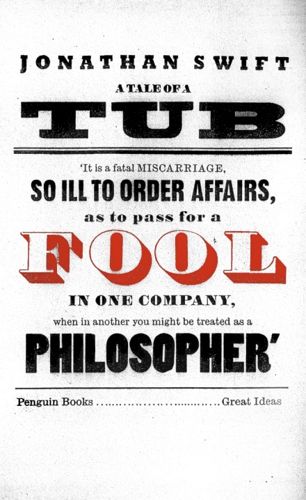 A Tale Of A Tub Jonathan Swift