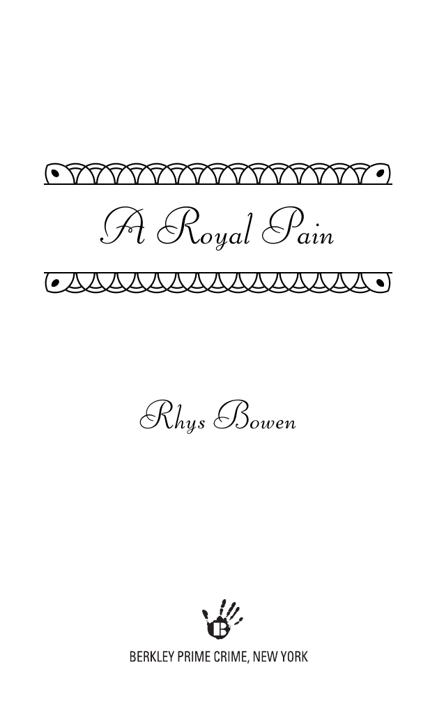 A Royal Pain Royal Spyness Mystery 2 Rhys Bowen