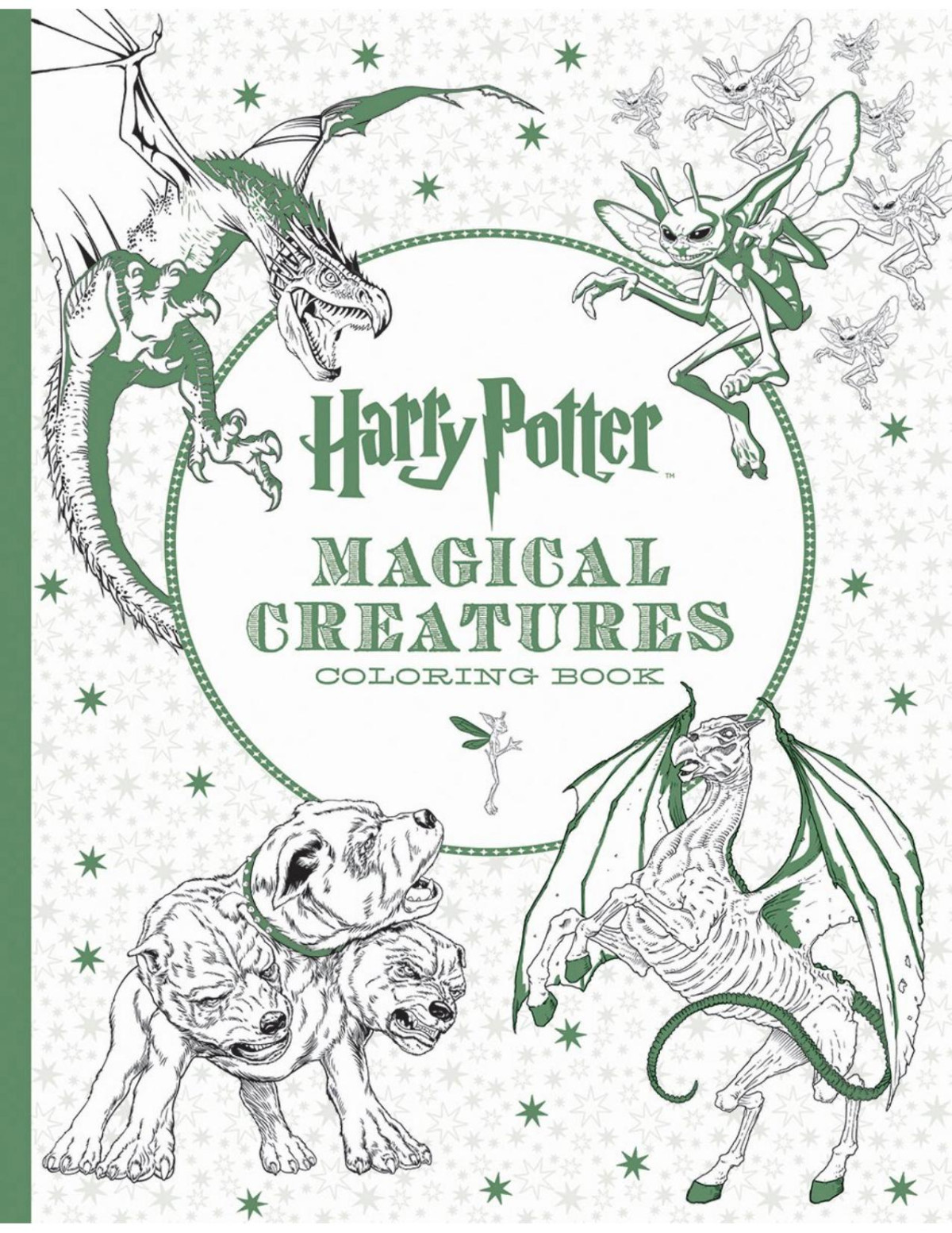 Harry Potter Colouring Book 2 Magical Creatures Scholastic