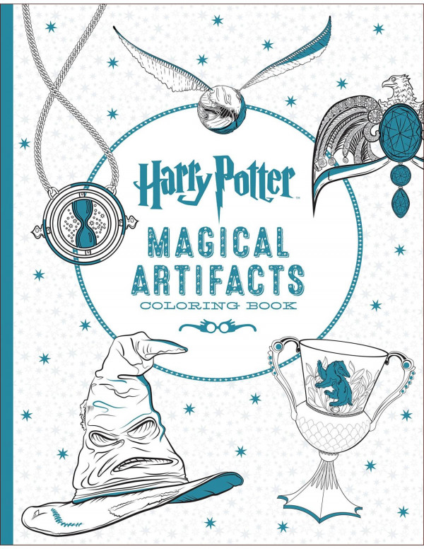 Harry Potter Coloring Book 4 Magical Artifacts Inc Scholastic