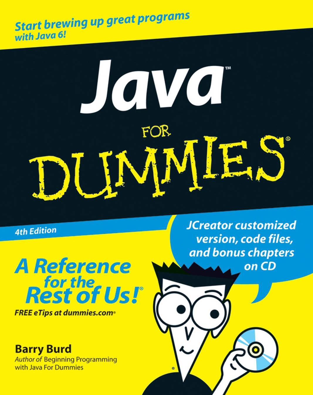 Java For Dummies 4th Edition Burd Barry A