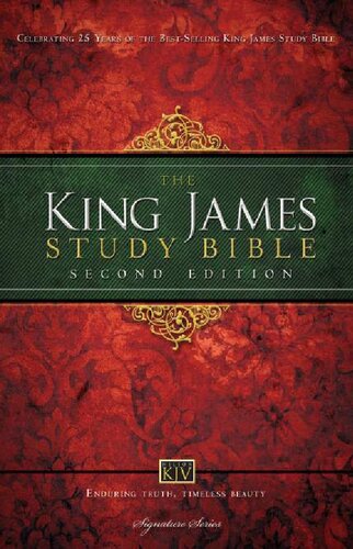 King James Study Bible 2nd Edition Anonymous