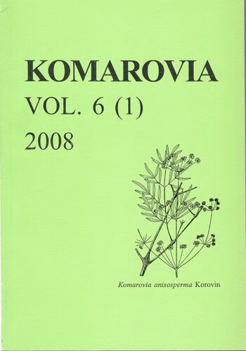Komarovia Vol 61 2008 Coll
