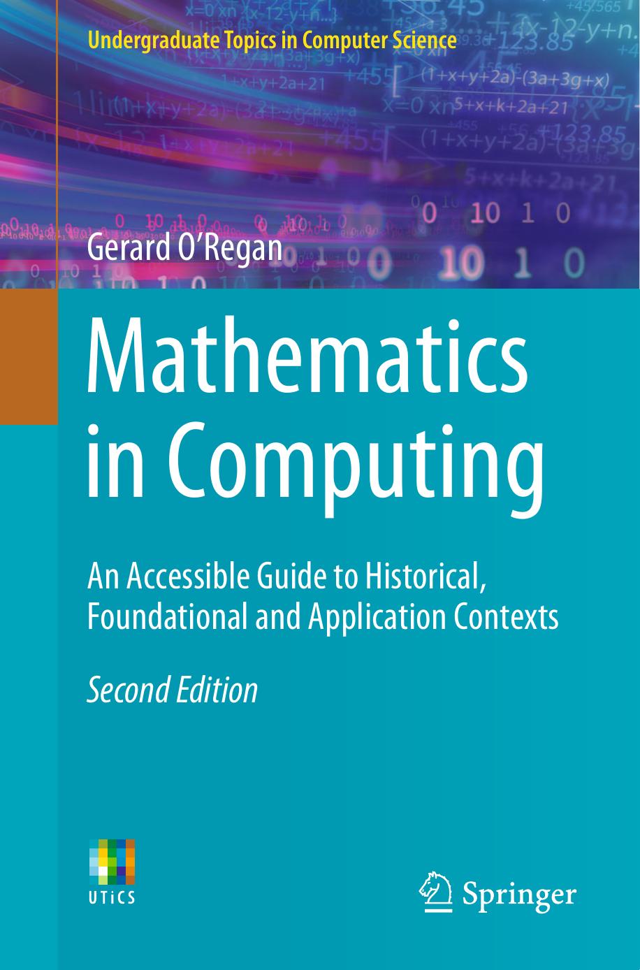 Mathematics In Computing Gerard Oregan