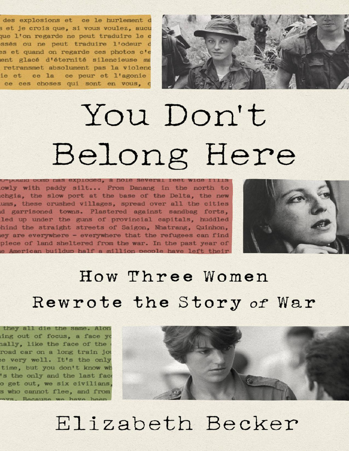 You Dont Belong Here Elizabeth Becker Becker Elizabeth