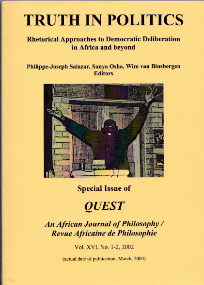 Truth In Politics 1st Edition Philippejoseph Salazar Sanya Osha