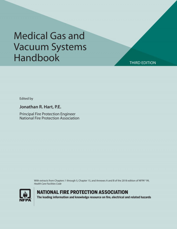 Nfpa Medical Gas And Vacuum Systems Handbook 2018 Edition National Fire Protection Association