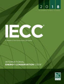 International Energy Conservation Code International Code Council Series 2018 1st Edition International Code Council