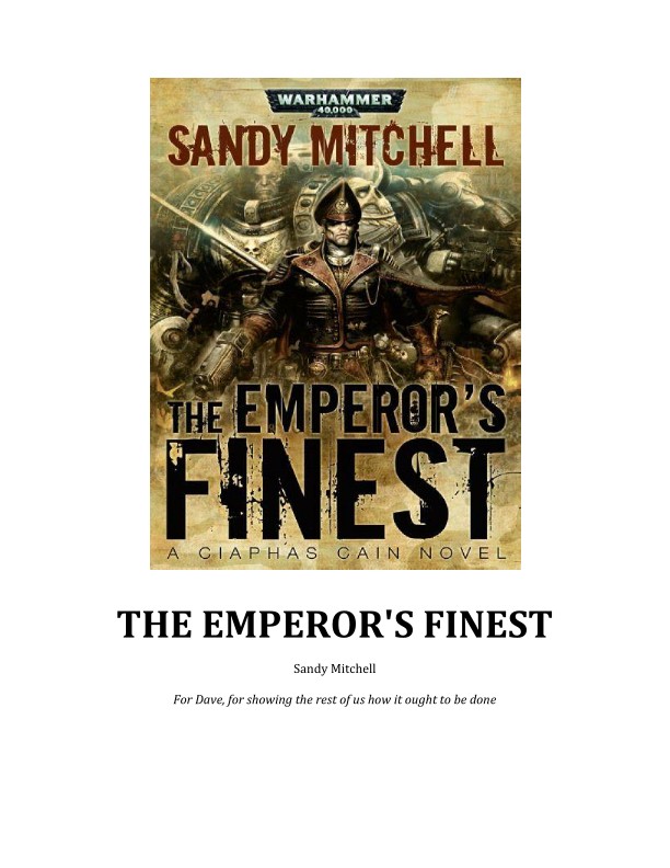 The Emperor S Finest Sandy Mitchell