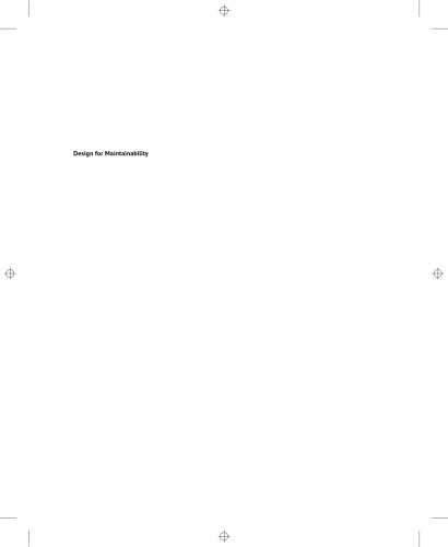 Design For Maintainability Ebook Louis J Gullo Jack Dixon