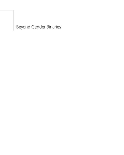 Beyond Gender Binaries An Intersectional Orientation To Communication And Identities Cindy L Griffin