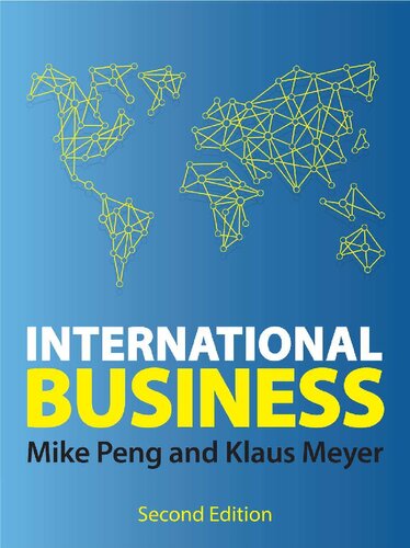 International Business Uk Ed Mike Peng Klaus Meyer