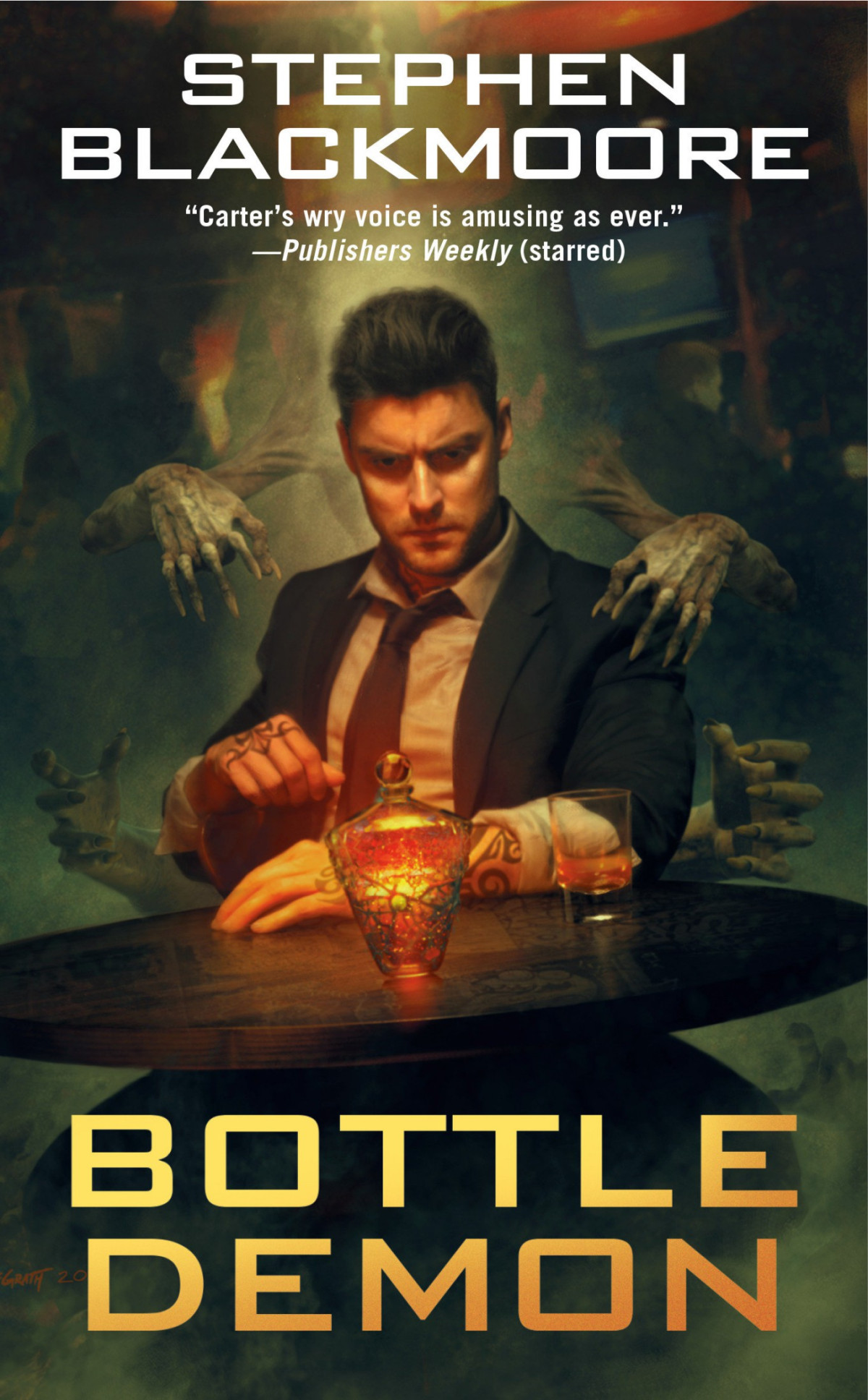 Bottle Demon Stephen Blackmoore Blackmoore Stephen