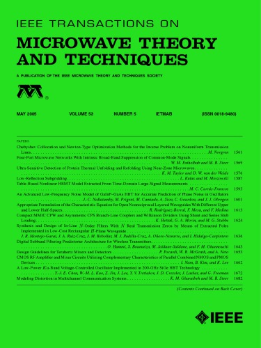 Ieee Mttv053i05 200505 05th Edition Fantomasping