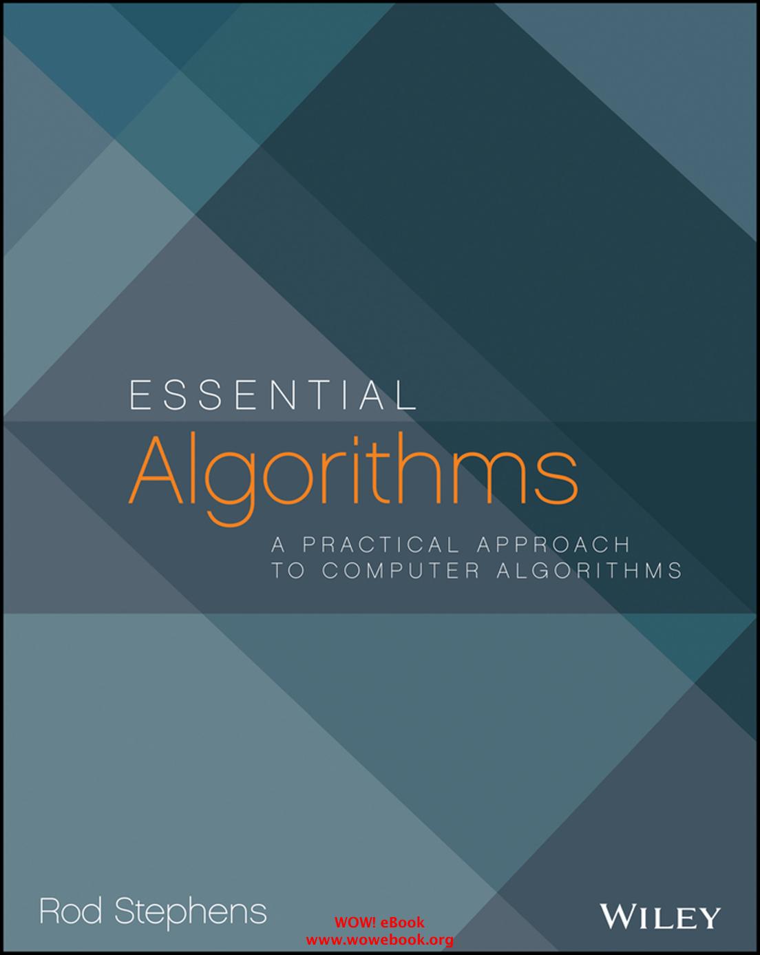 Essential Algorithms 1st Edition Rod Stephens