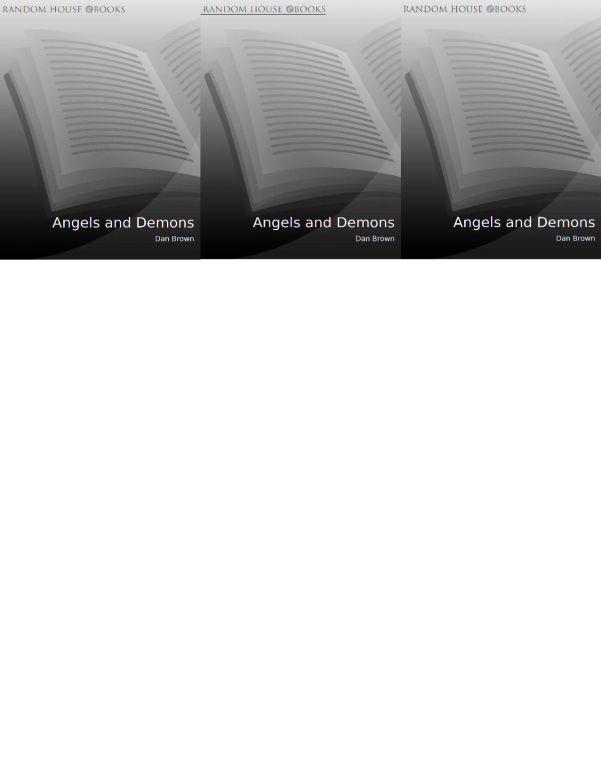 Angels And Demons Dan Brown Dan Brown