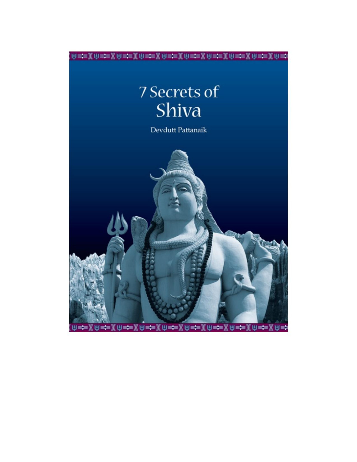 Seven Secrets Of Shiva Devdutt Pattanaik