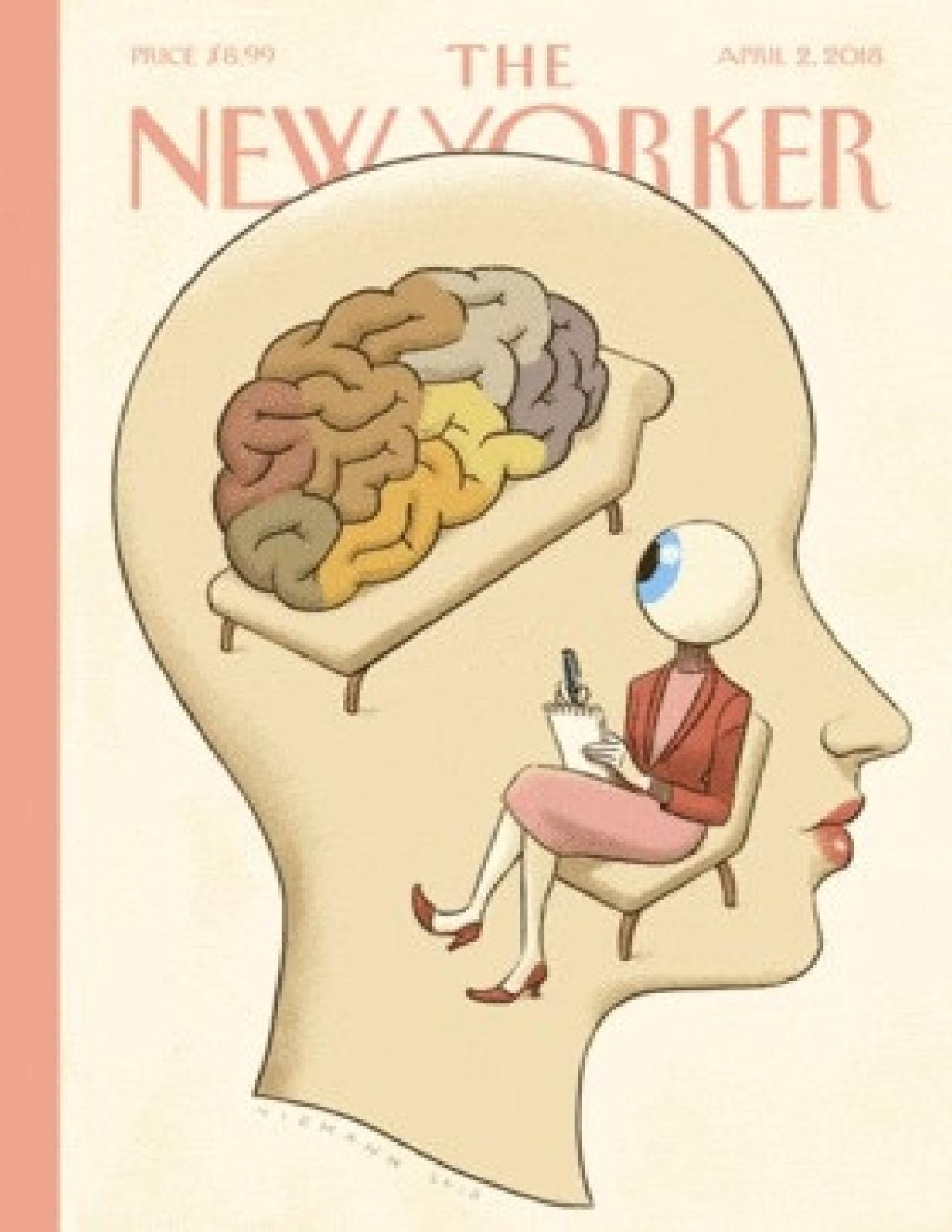 New Yorker Magazine 2 April 2018 Nyc Nyc