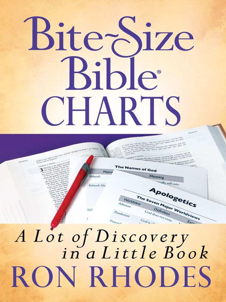 Bitesize Bible Charts Bitesize Bible Series Rhodes Ron Rhodes