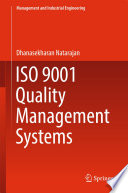 Iso 9001 Quality Management Systems 1st Ed 2017 Dhanasekharan Natarajan