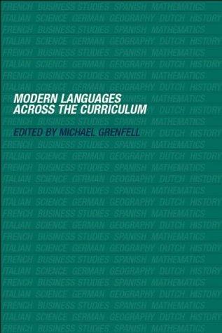 Modern Languages Across The Curriculum M Grenfell Grenfell