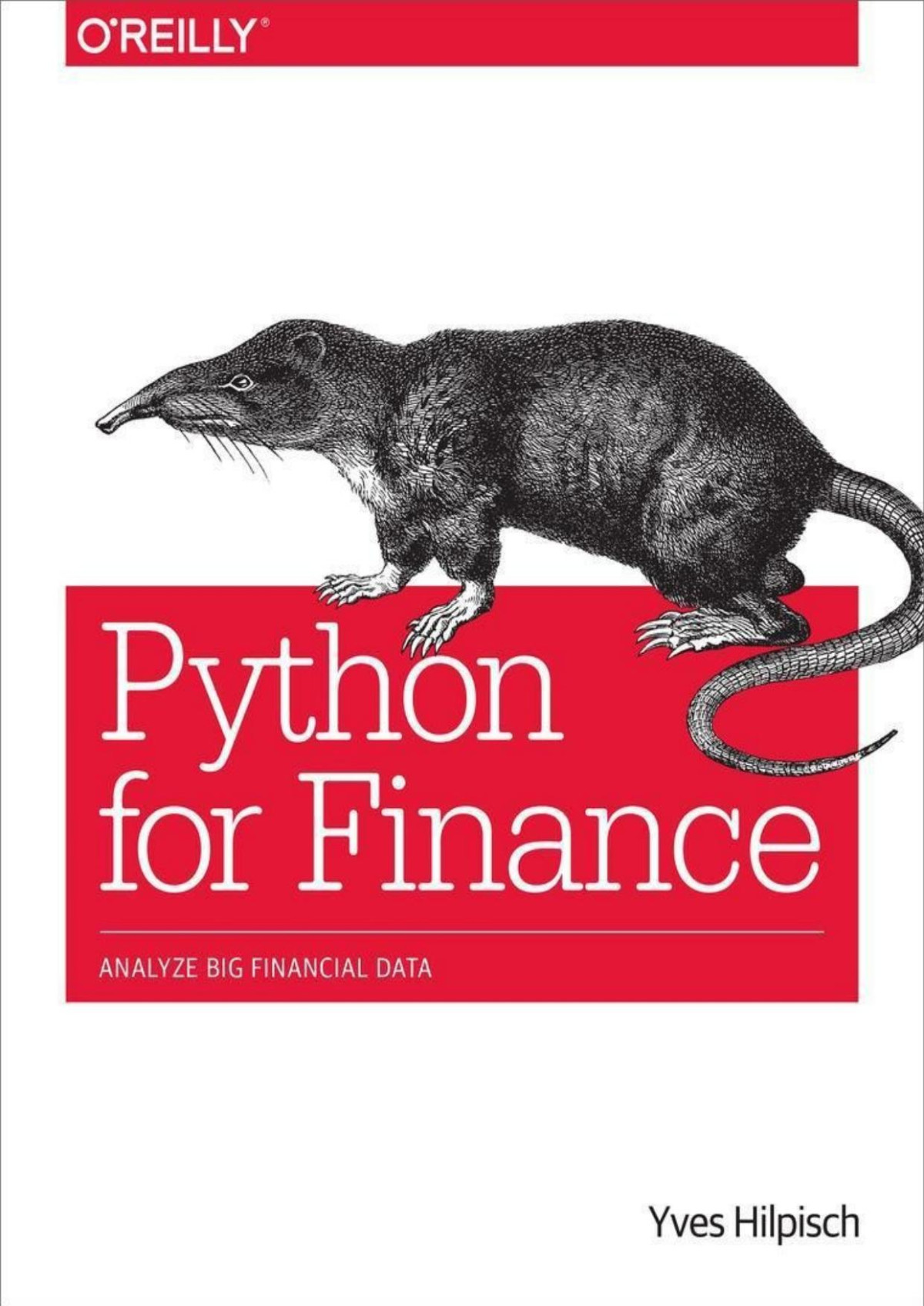 Python For Finance Analyze Big Financial Data Yves Hilpisch