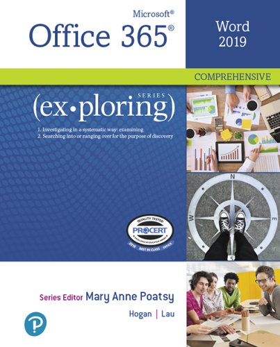 Exploring Microsoft Word 2019 Comprehensive Mary Anne Poatsy