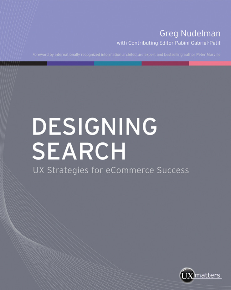 Designing Search Greg Nudelman