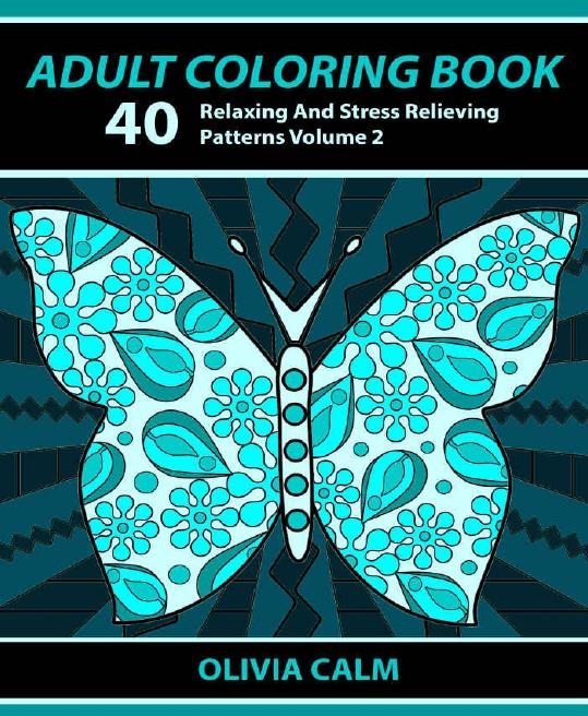 Adult Coloring Book Olivia Calm