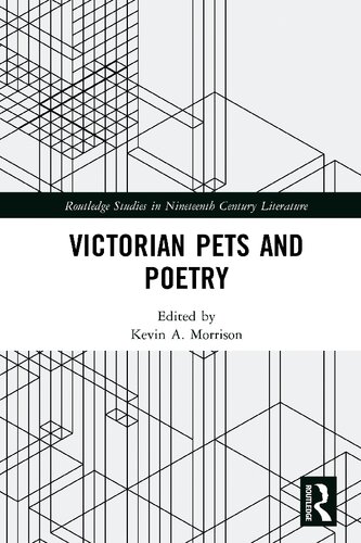 Victorian Pets And Poetry Kevin A Morrison