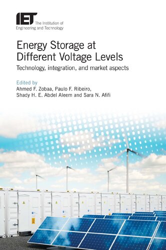Energy Storage At Different Voltage Levels Technology Integration And Market Aspects Ahmed F Zobaa