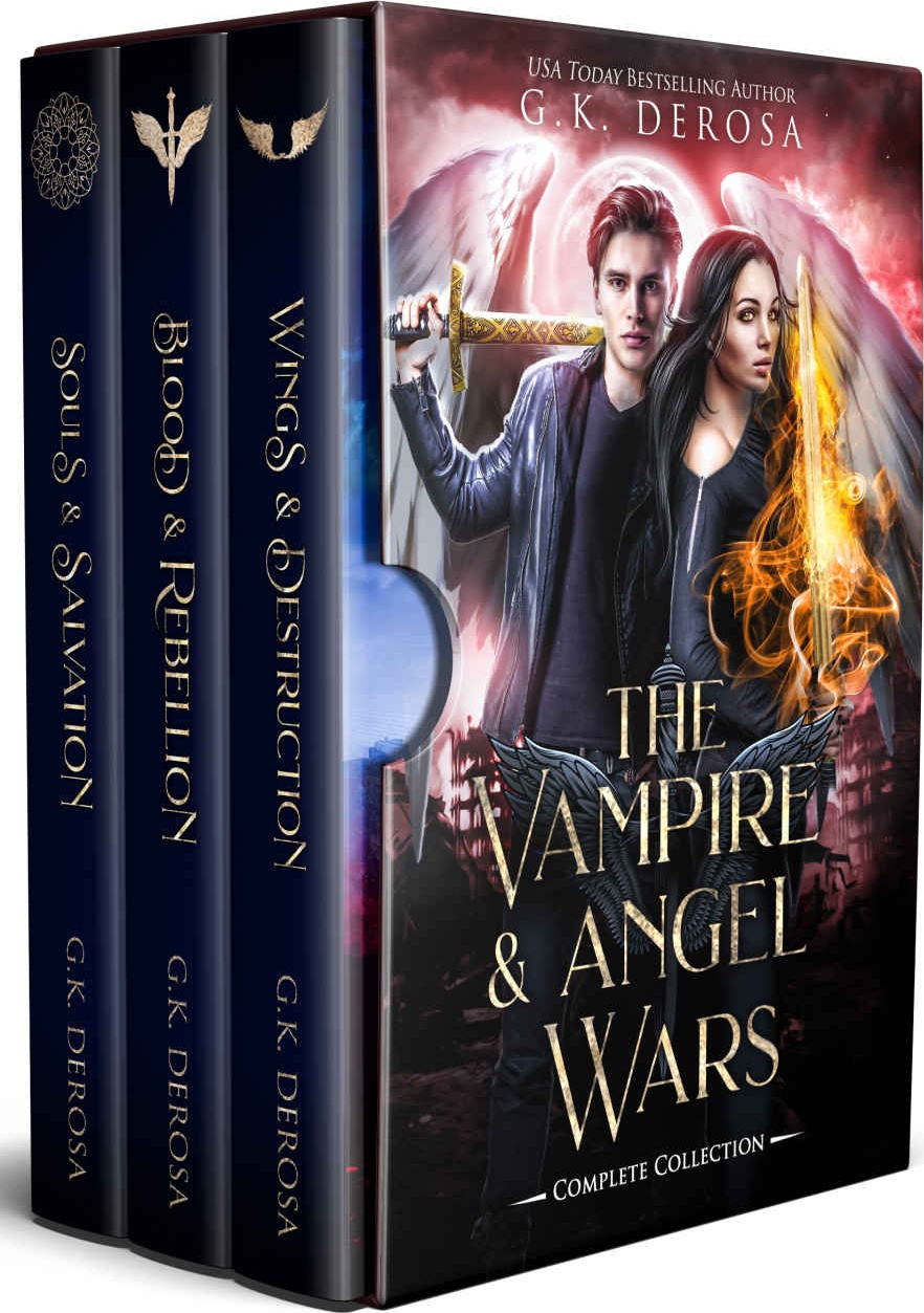 The Vampire Angel Wars Complete Collection Gk Derosa Derosa
