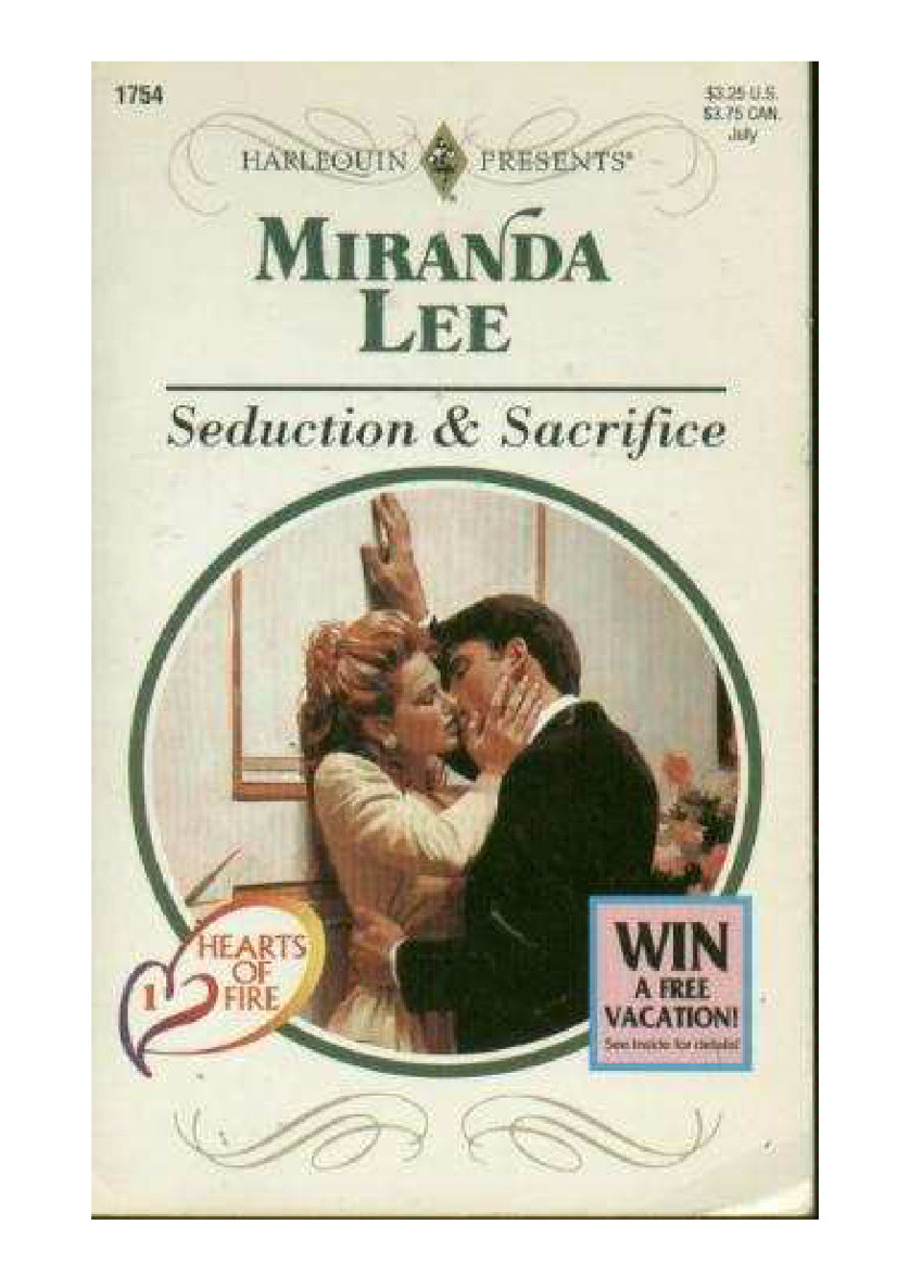 Seduction And Sacrifice Lee Miranda