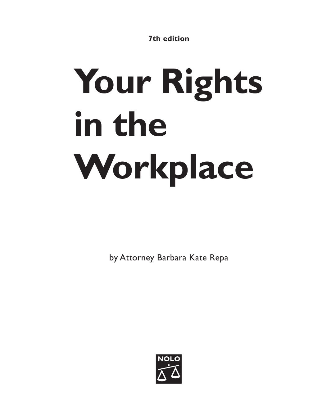 Your Rights In The Workplace Repa Barbara Kate