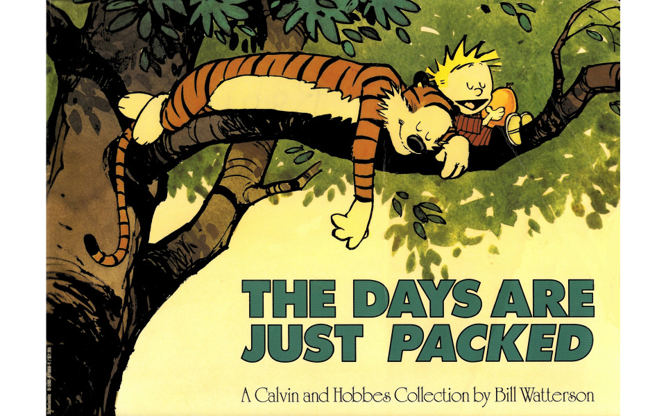 The Days Are Just Packed A Calvin And Hobbes Collection Bill Watterson