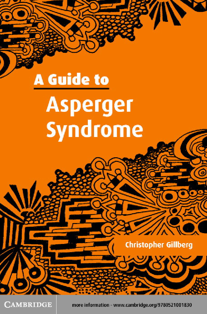 A Guide To Asperger Syndrome Gillberg Christopher