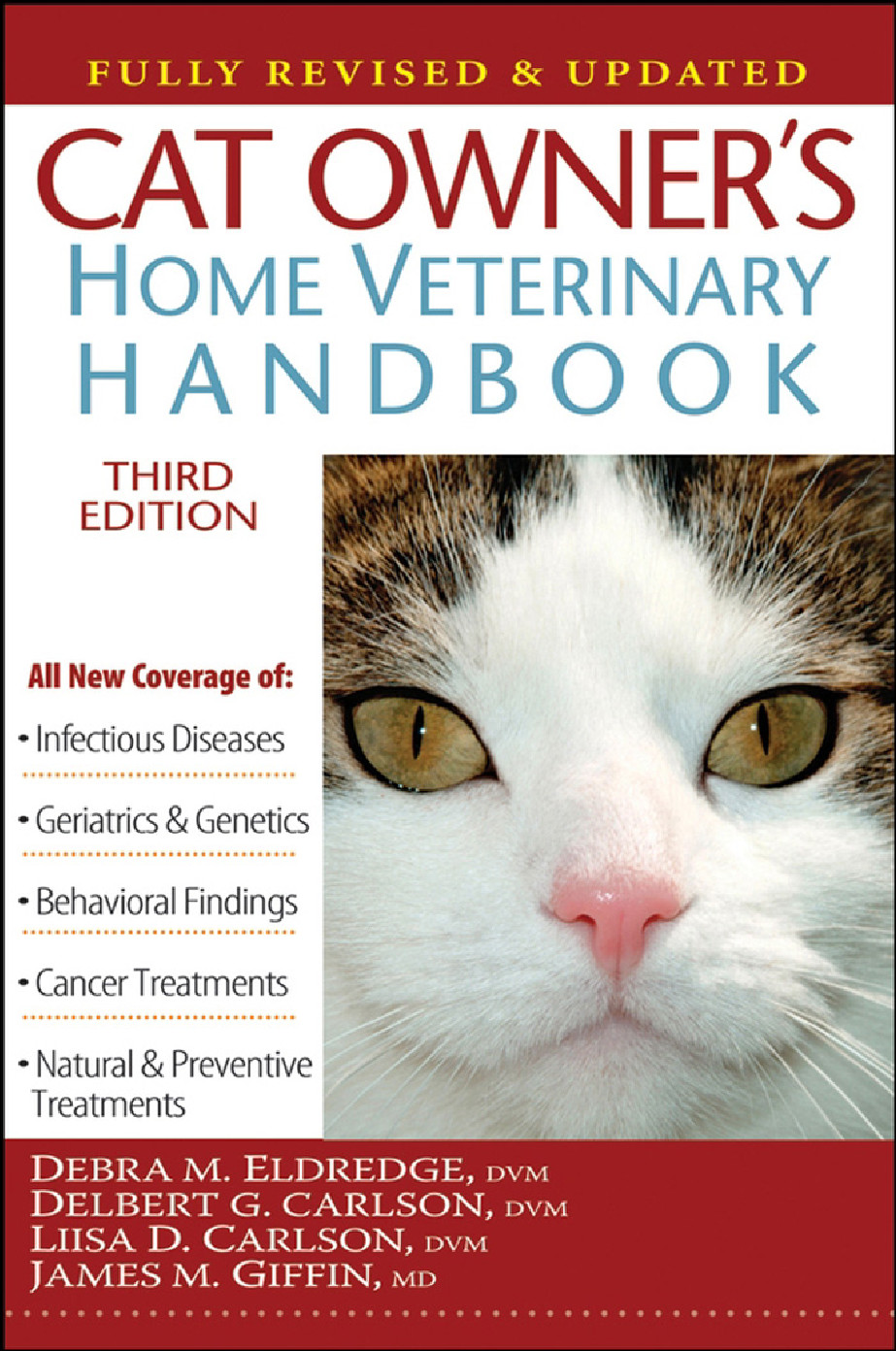 Cat Owners Home Veterinary Handbook 3rd Edition Debra M Eldredge