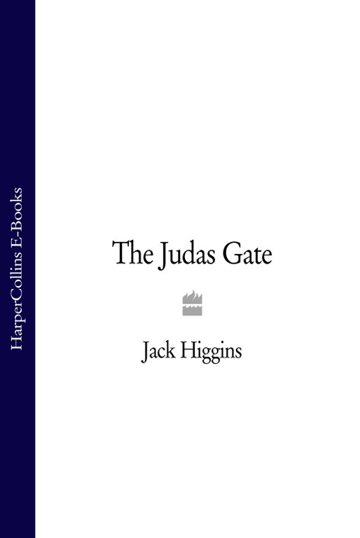 The Judas Gate Higgins Jack Dillon Sean