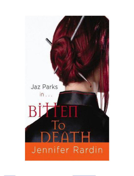 Bitten To Death Rardin Jennifer