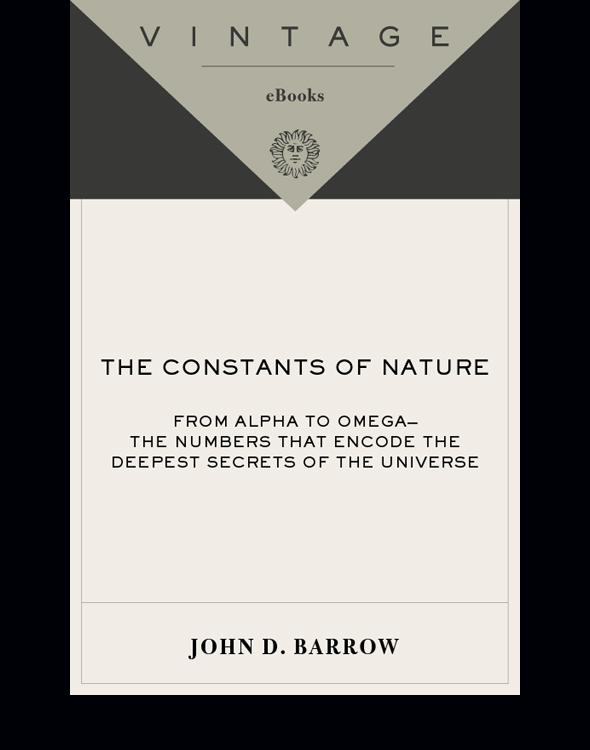 The Constants Of Nature Barrow John